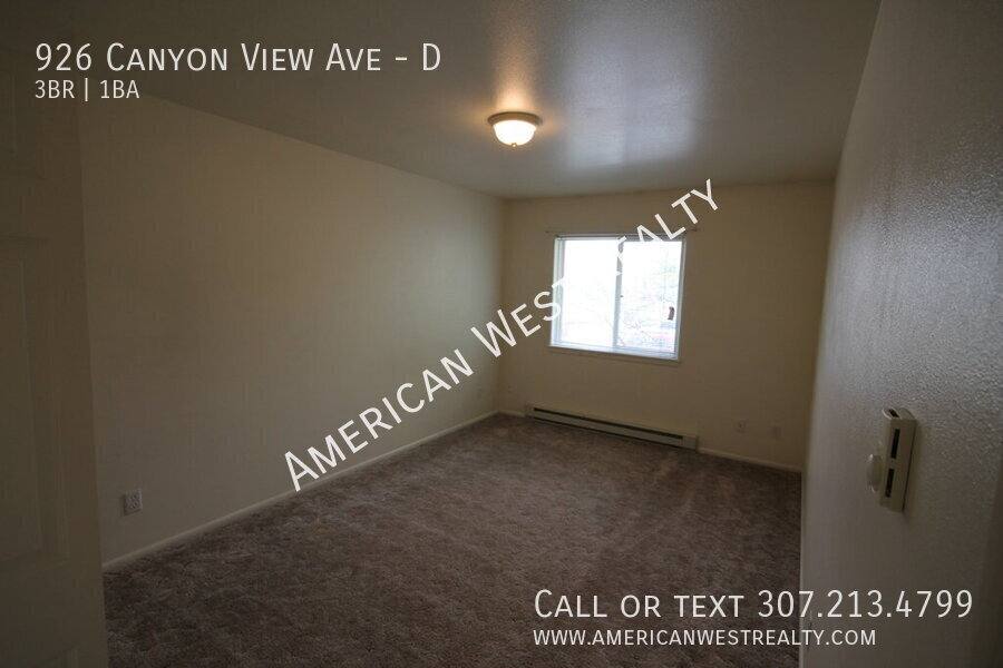 Apartment for rent at 926 Canyon View Ave #D, Cody, WY 82414