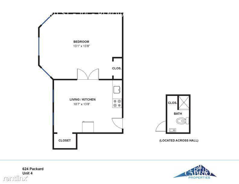 Apartment for rent at 624 Packard St #RENOVATED, Ann Arbor, MI 48104