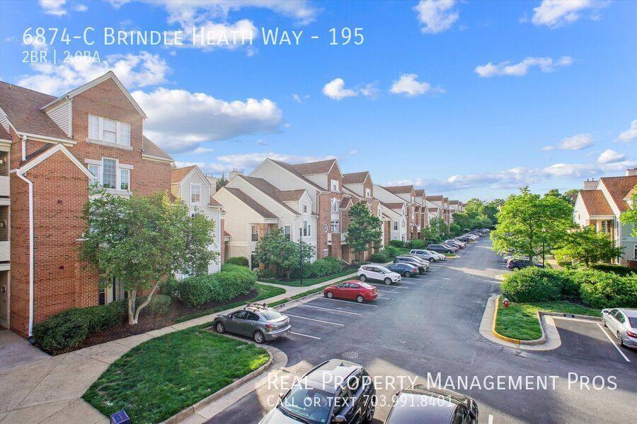 Condo for rent at 6874-C Brindle Heath Way #195, Alexandria, VA 22315