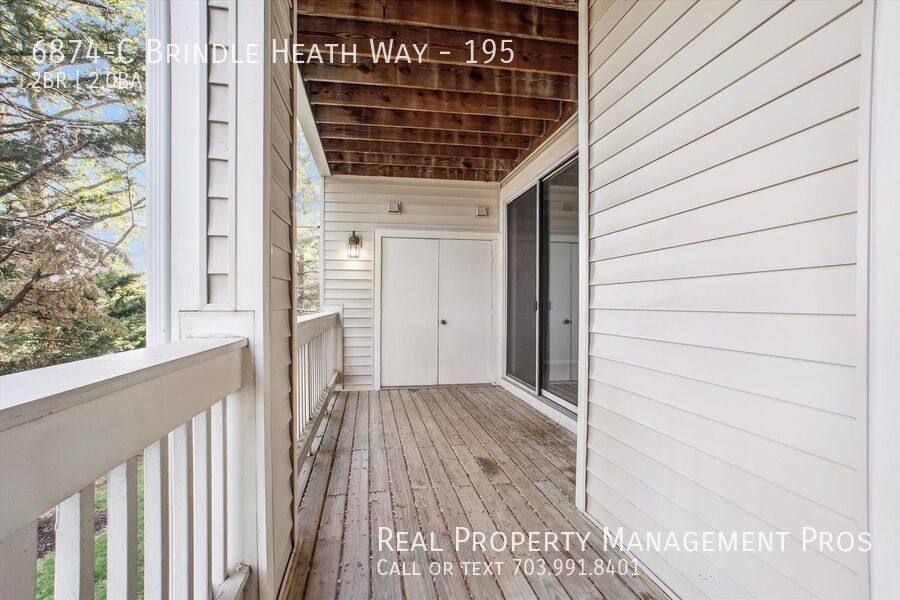 Condo for rent at 6874-C Brindle Heath Way #195, Alexandria, VA 22315