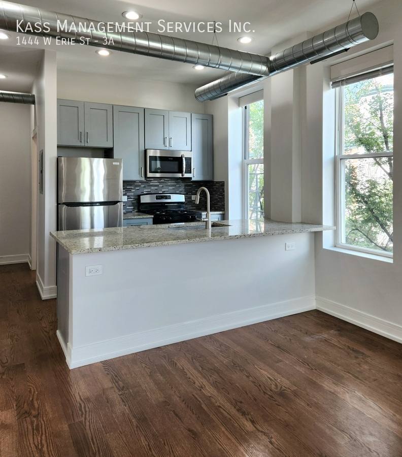 Apartment for rent at 1444 W Erie St #3A, Chicago, IL 60642