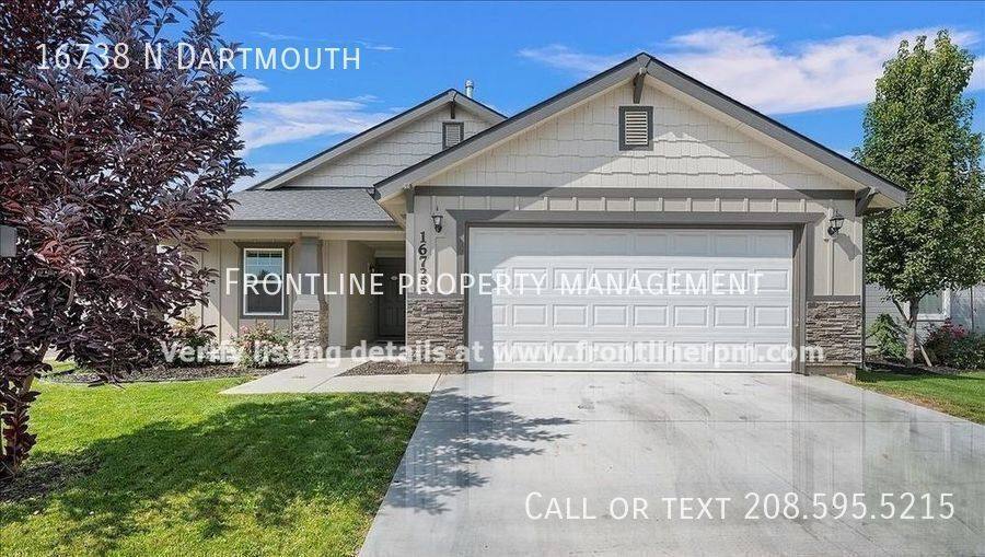 House for rent at 16738 N Dartmouth, Nampa, ID 83687