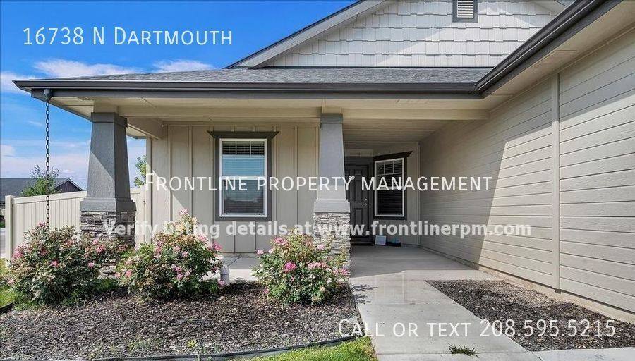 House for rent at 16738 N Dartmouth, Nampa, ID 83687
