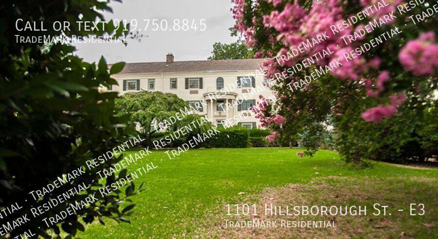 Apartment for rent at 1101 Hillsborough St #E3, Raleigh, NC 27603
