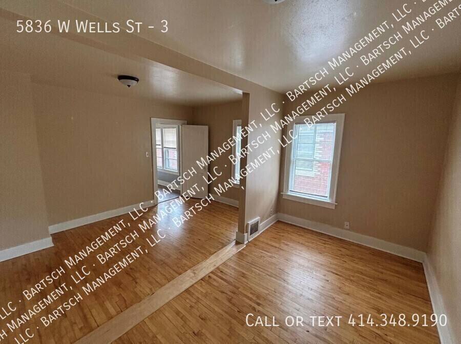 Apartment for rent at 5836 W Wells St #3, Milwaukee, WI 53213