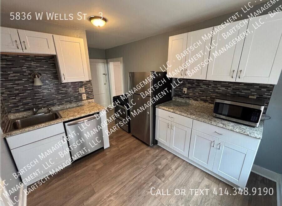 Apartment for rent at 5836 W Wells St #3, Milwaukee, WI 53213