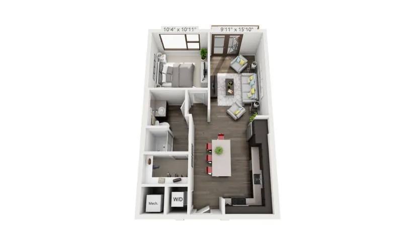Apartment for rent at 3607 S Lamar Blvd, Austin, TX 78704