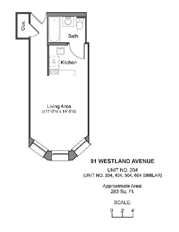 Apartment for rent at 91 Westland Ave, Boston, MA 02115