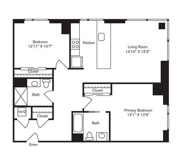 Apartment for rent at 250 Kendall St, Cambridge, MA 02142