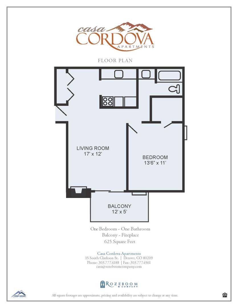 Apartment for rent at 15 So Clarkson St, Denver, CO 80209