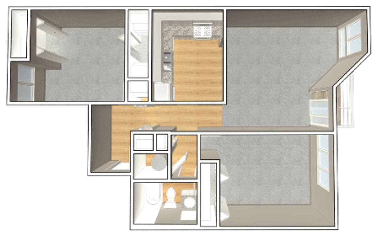 Apartment for rent at 2617 Izard Court #C, Omaha, NE 68131