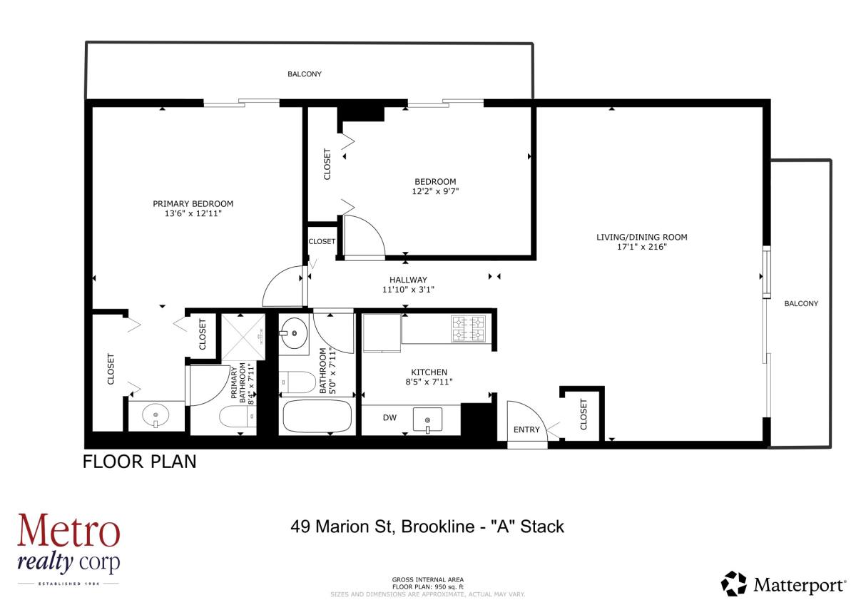 Apartment for rent at 49 Marion St #2A, Brookline, MA 02446
