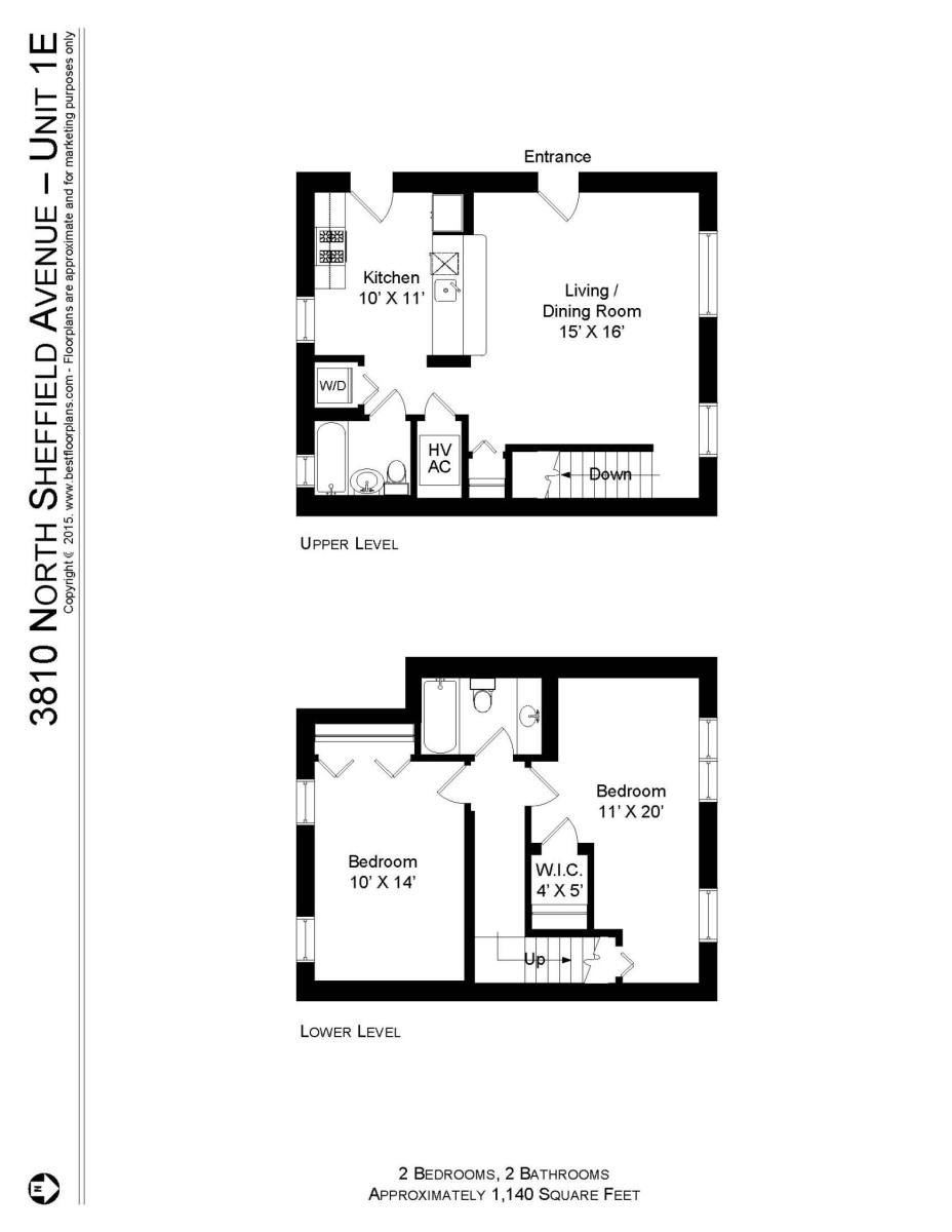 Apartment for rent at 3808 N Sheffield Ave #1E, Chicago, IL 60613