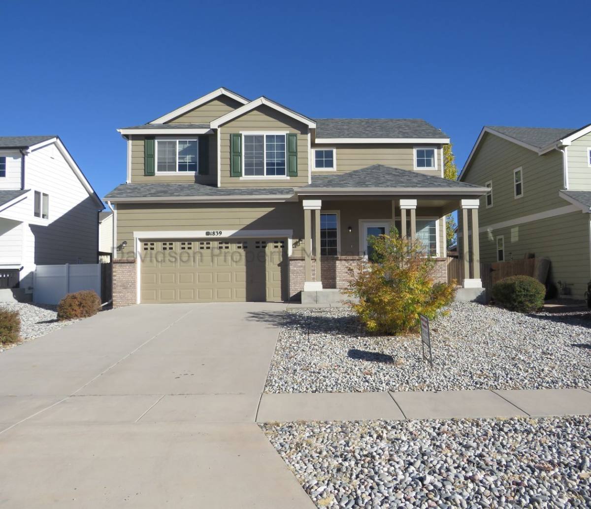 House for rent at 1839 Silver Meadow Circle, Colorado Springs, CO 80951