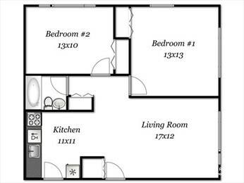 Apartment for rent at 280 Corey Rd #12A, Brighton, MA 02135
