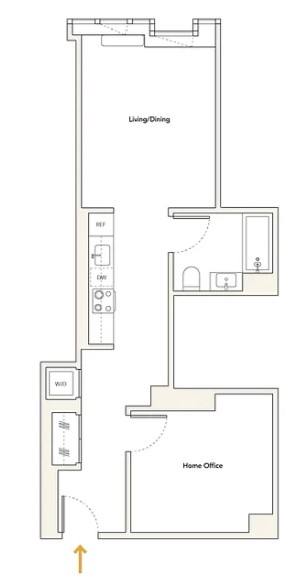 Apartment for rent at 111 Broad St #2027, New York, NY 10004