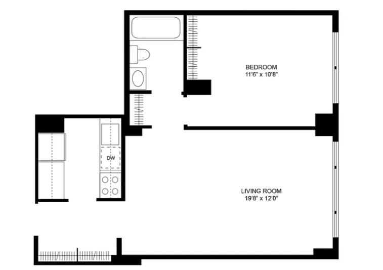 Apartment for rent at 402 3rd Ave #1006, New York, NY 10016