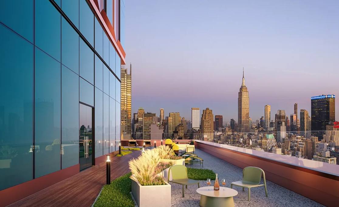 Apartment for rent at 457 W 40th St #1904, New York, NY 10018