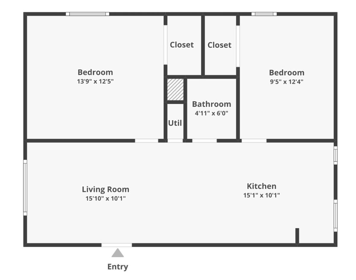 Apartment for rent at 1148 N Keeler #1E, Chicago, IL 60651