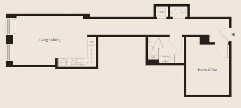 Apartment for rent at 146 Fulton St #712, New York, NY 10038