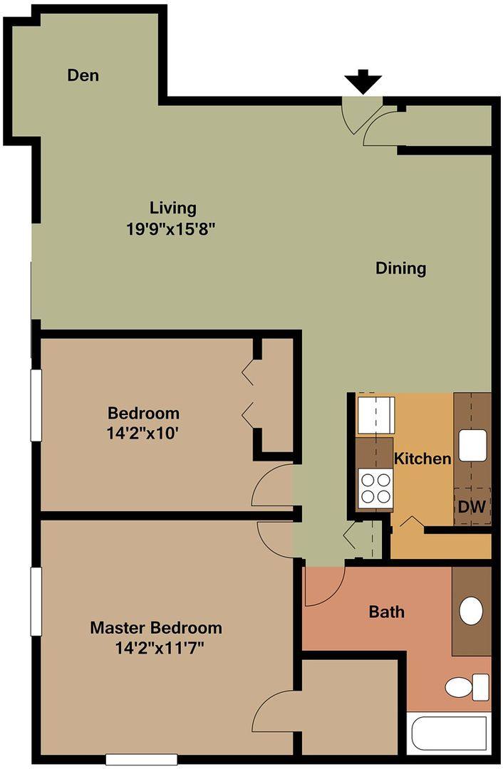 Apartment for rent at 4701 Indian Hills Dr, Racine, WI 53406