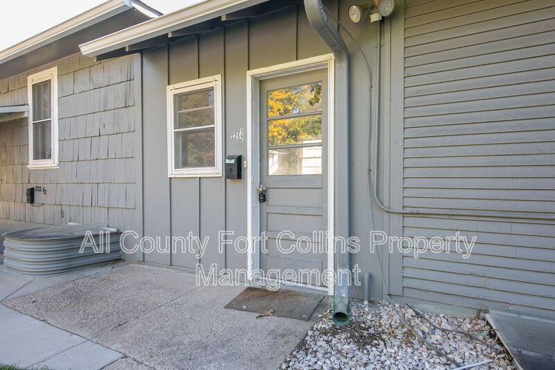 Apartment for rent at 224 1 2 S Loomis Ave, Fort Collins, CO 80521
