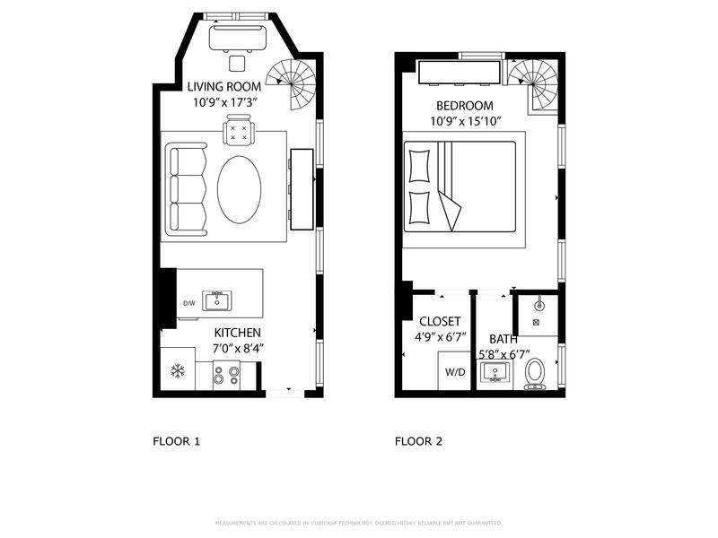 Apartment for rent at 1832-34 Callowhill St #D, Philadelphia, PA 19130