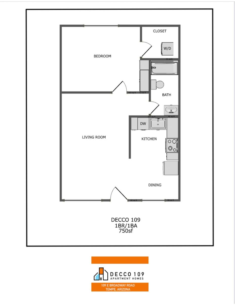 Apartment for rent at 109 E Broadway Rd, Tempe, AZ 85282