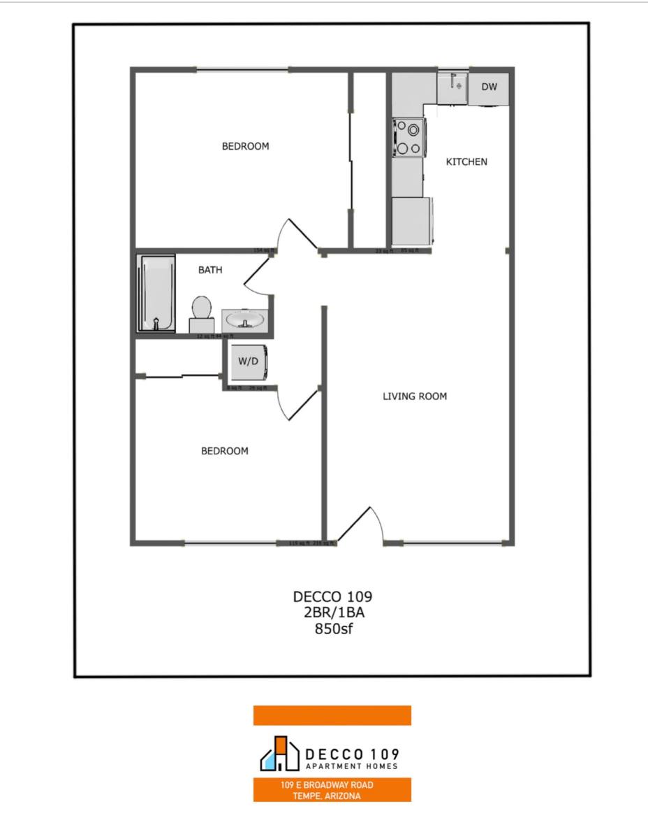 Apartment for rent at 109 E Broadway Rd, Tempe, AZ 85282