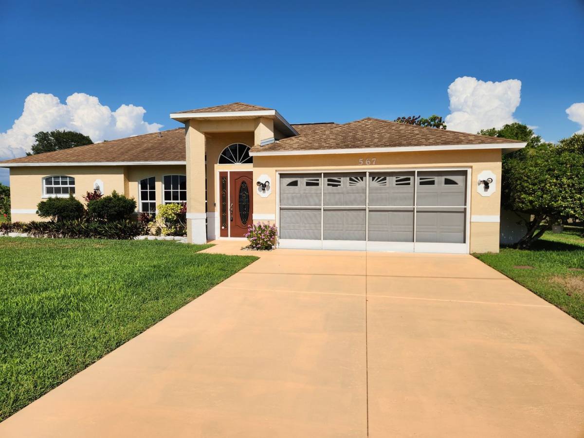 House for rent at 567 Charwood Ave S, Lehigh Acres, FL 33936