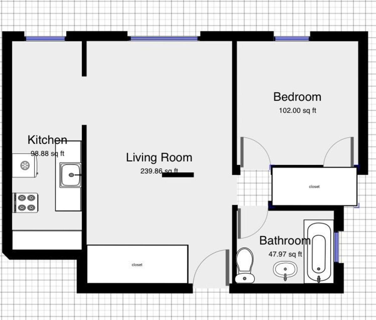 Apartment for rent at 1742 N Edgemont St, Los Angeles, CA 90027