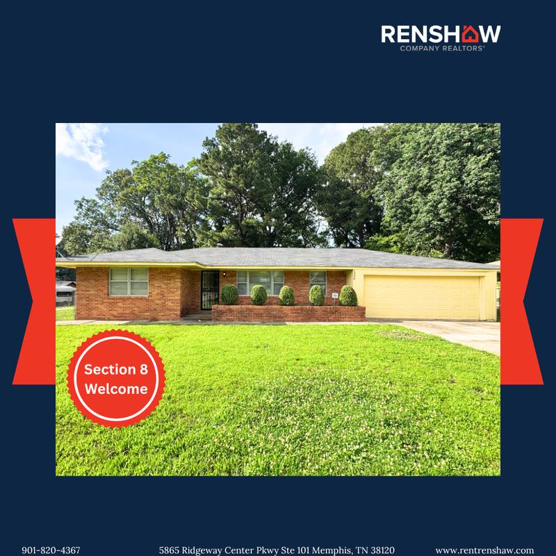 House for rent at 1336 Lehr Dr, Memphis, TN 38116