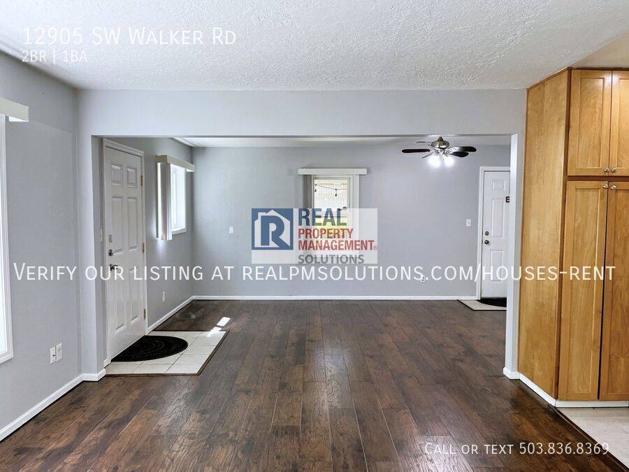 House for rent at 12905 SW Walker Rd, Beaverton, OR 97005