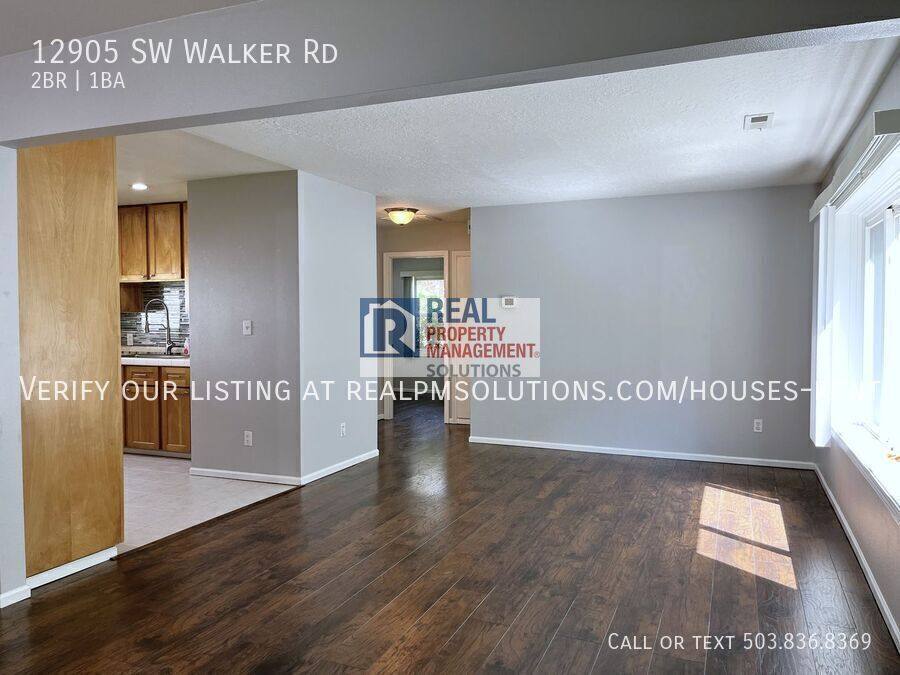 House for rent at 12905 SW Walker Rd, Beaverton, OR 97005