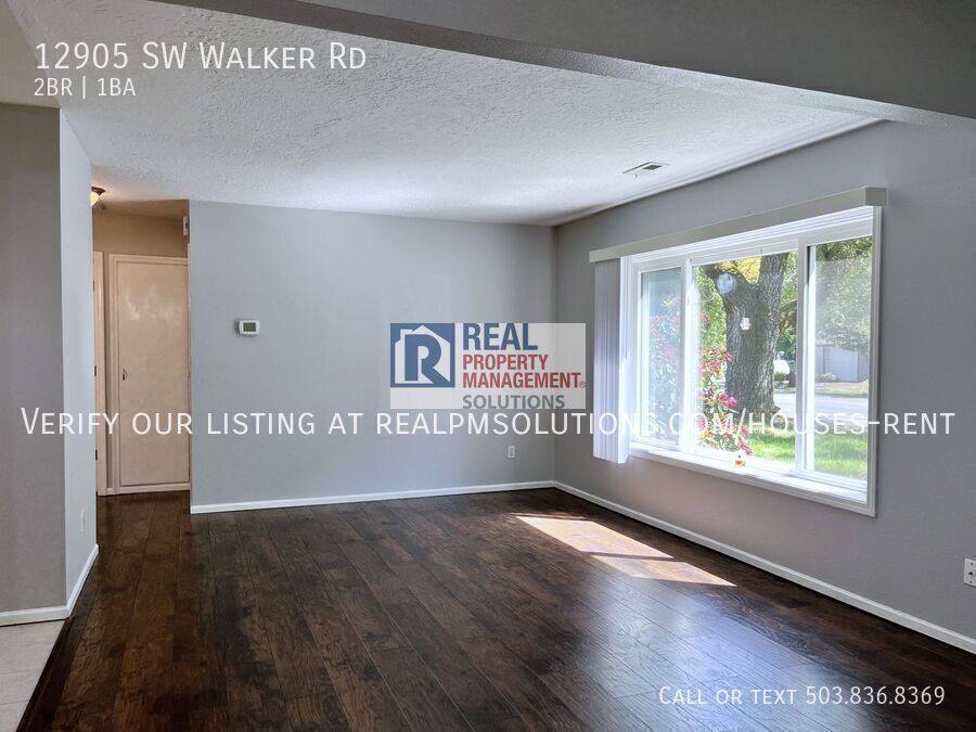 House for rent at 12905 SW Walker Rd, Beaverton, OR 97005