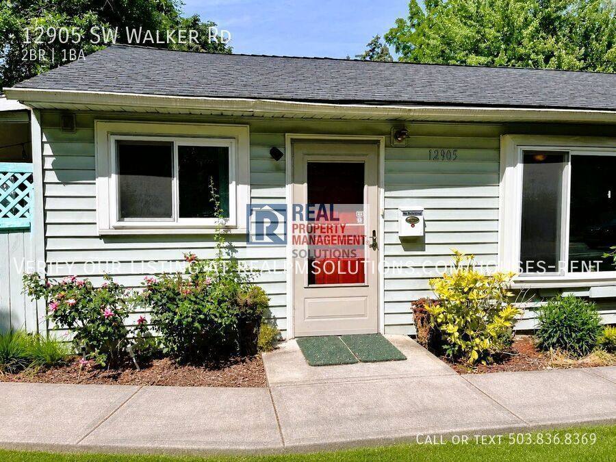 House for rent at 12905 SW Walker Rd, Beaverton, OR 97005