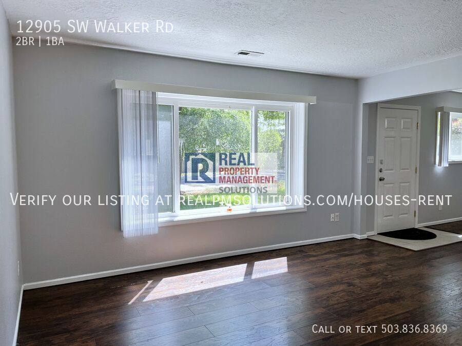 House for rent at 12905 SW Walker Rd, Beaverton, OR 97005