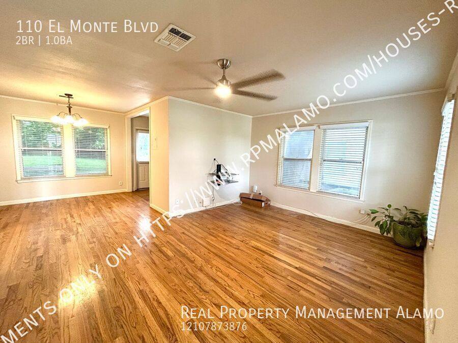 House for rent at 110 El Monte Blvd, San Antonio, TX 78212