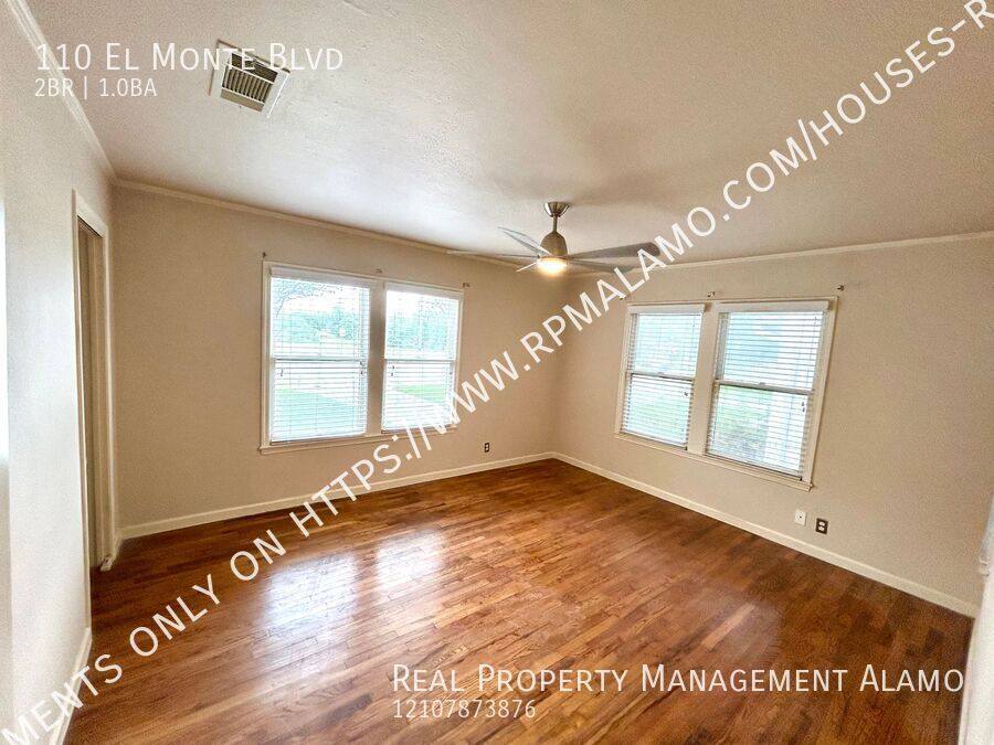 House for rent at 110 El Monte Blvd, San Antonio, TX 78212