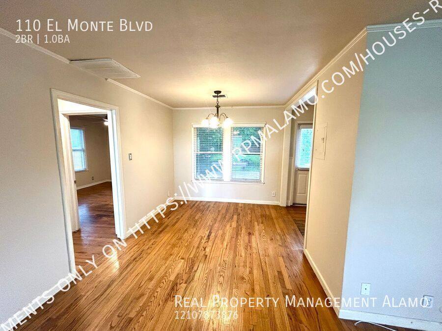 House for rent at 110 El Monte Blvd, San Antonio, TX 78212