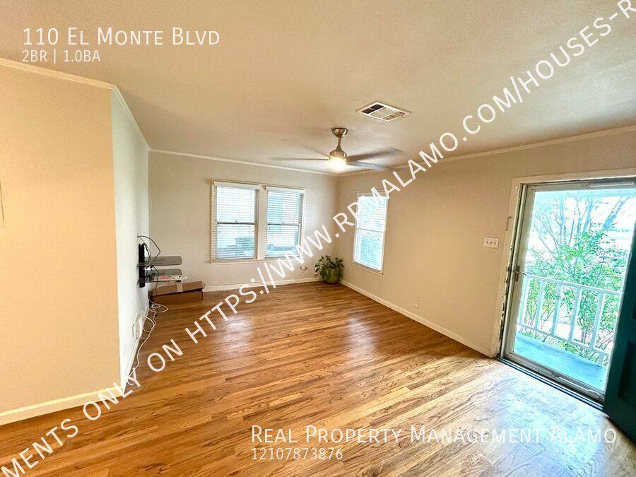 House for rent at 110 El Monte Blvd, San Antonio, TX 78212