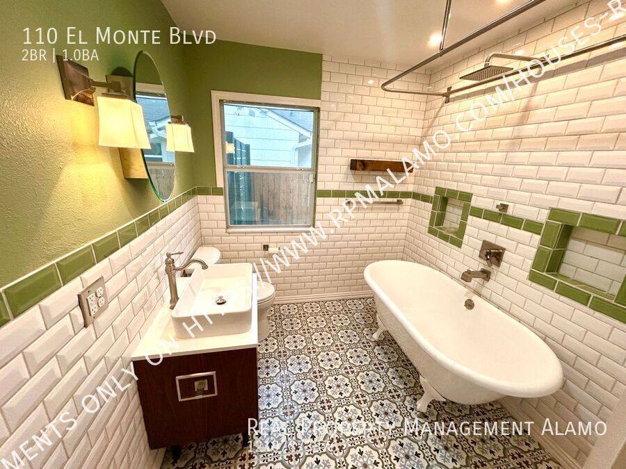 House for rent at 110 El Monte Blvd, San Antonio, TX 78212