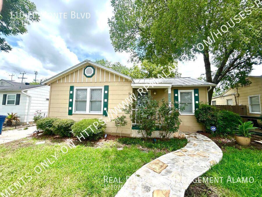 House for rent at 110 El Monte Blvd, San Antonio, TX 78212