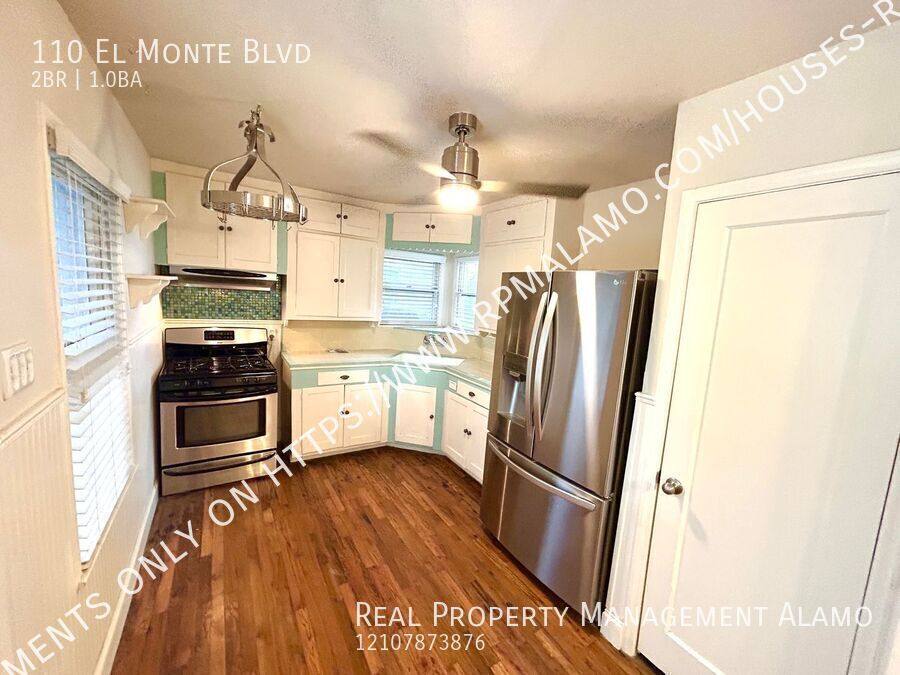 House for rent at 110 El Monte Blvd, San Antonio, TX 78212