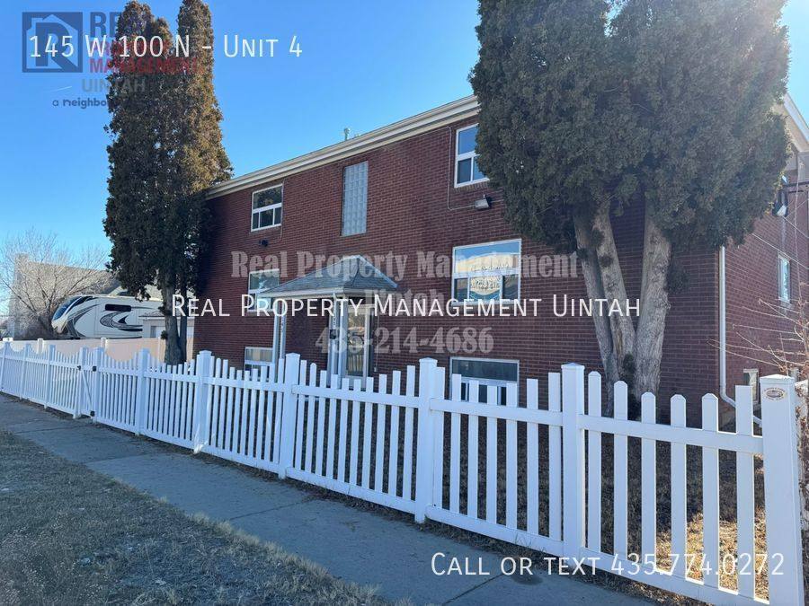 Apartment for rent at 145 W 100 N #4, Vernal, UT 84078