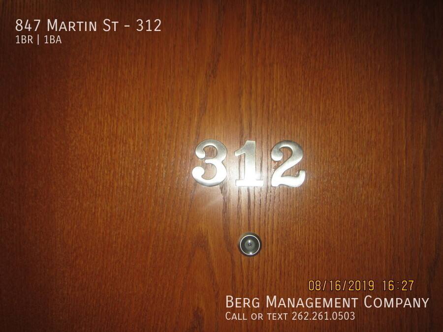 Apartment for rent at 847 Martin St #312, Waukesha, WI 53186