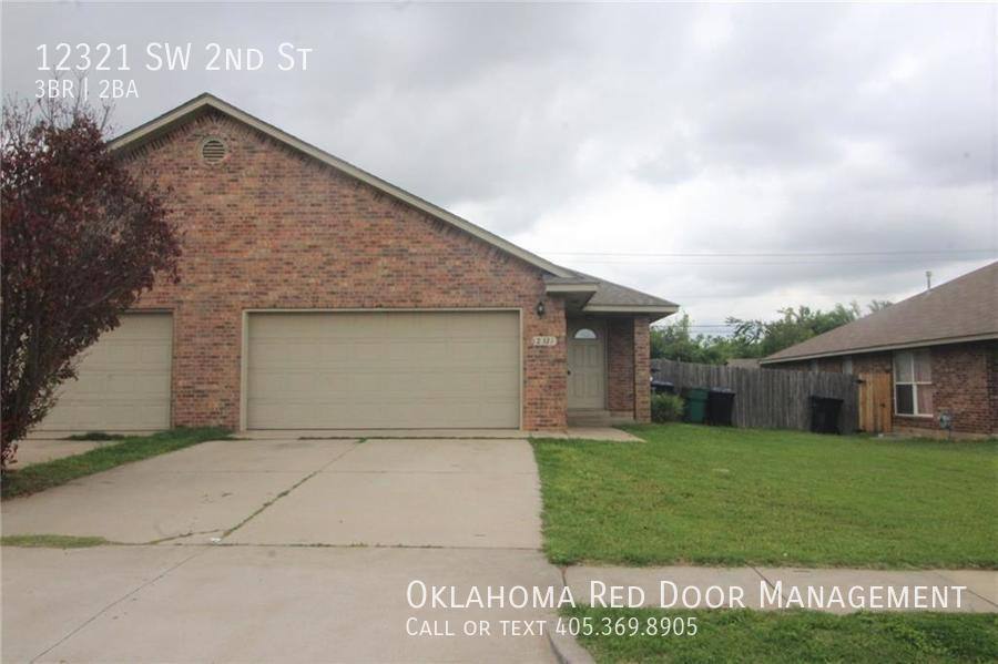 House for rent at 12321 SW 2nd St, Yukon, OK 73099
