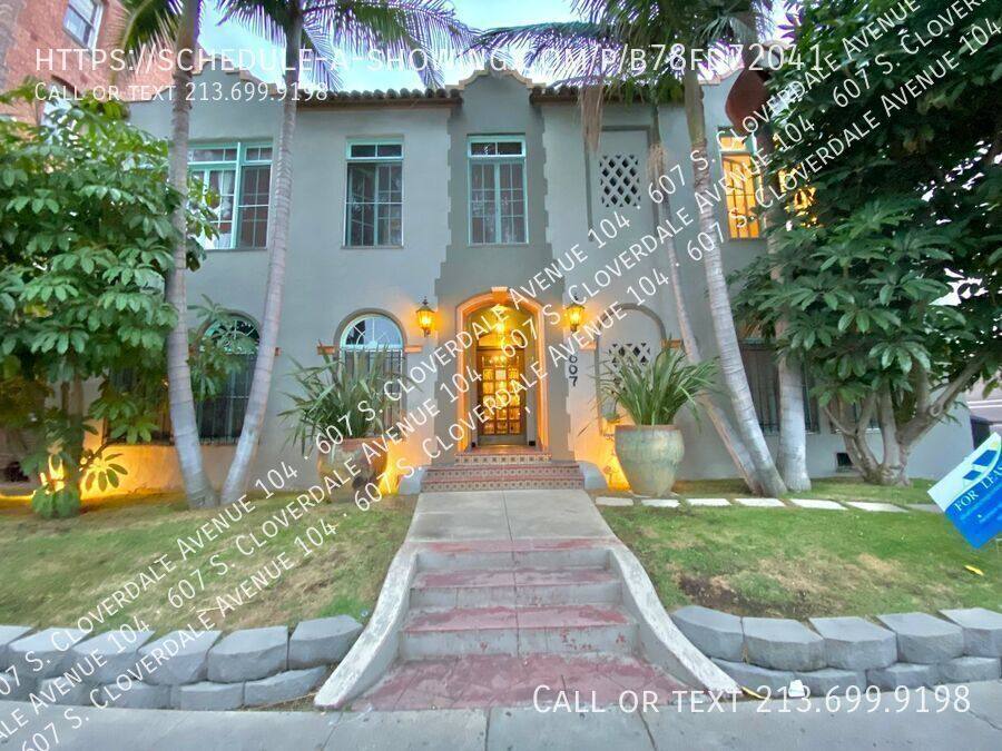 Apartment for rent at 607 S Cloverdale Ave #104, Los Angeles, CA 90036