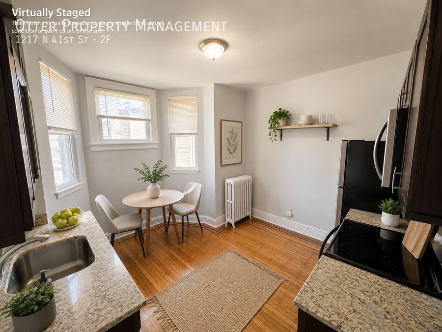 Apartment for rent at 1217 N 41st St #2F, Philadelphia, PA 19104