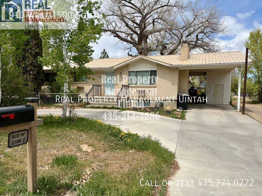 House for rent at 910 W 1500 S, Vernal, UT 84078